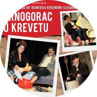 kazališna komedija CRNOGORAC U KREVETU